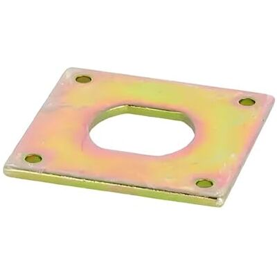 Gedotec Plaque de protection anti-torsion pour serrure d’armoire 300 à visser de l’intérieur sur la porte en bois Lot de 4 Plaque de protection anti-torsion/plaque de montage GALVANISEE - Publicité Gedotec Plaque de protection anti-torsion pour serrure d’armoire 300 à visser de l’intérieur sur la porte en bois Lot de 4 Plaque de protection anti-torsion/plaque de montage GALVANISEE - Publicité