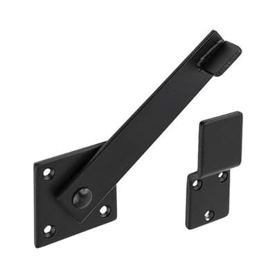Gedotec Verrou de porte Verrouillage à bascule Acier noir 155 mm 1 pièce Double verrou de porte Verrouillage de portail, volet de fenêtre, meubles, portail de jardin Couvre avec plaque - Publicité Gedotec Verrou de porte Verrouillage à bascule Acier noir 155 mm 1 pièce Double verrou de porte Verrouillage de portail, volet de fenêtre, meubles, portail de jardin Couvre avec plaque - Publicité