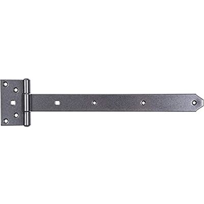 Alberts 301460 DURAVIS®® Penture anglaise avec goupille rivetée couleur noir diamant, double plastification penture 391 x 40 mm charnière 59 x 103 mm - Publicité Alberts 301460 DURAVIS®® Penture anglaise avec goupille rivetée couleur noir diamant, double plastification penture 391 x 40 mm charnière 59 x 103 mm - Publicité