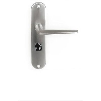 KLOSE BESSER - Mini - Plaque en aluminium - Argent - Poignée de porte - Publicité KLOSE BESSER - Mini - Plaque en aluminium - Argent - Poignée de porte - Publicité