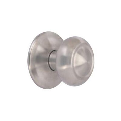 Emuca - Bouton rond Ferola Acier inoxydable Nickel satiné - Type de porte - Publicité Emuca - Bouton rond Ferola Acier inoxydable Nickel satiné - Type de porte - Publicité
