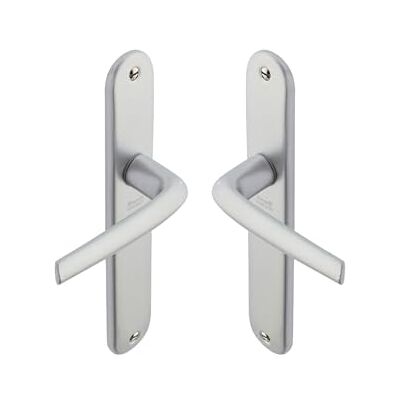 Vachette Modèle Bec de cane - Poignée de porte en aluminium anodisé - Publicité Vachette Modèle Bec de cane - Poignée de porte en aluminium anodisé - Publicité
