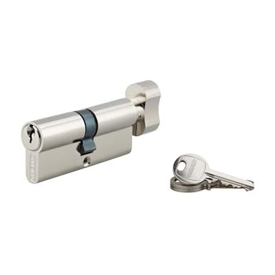 THIRARD Cylindre de serrure à bouton, 30B x 40 mm, Nickel, 3 clés - Publicité THIRARD Cylindre de serrure à bouton, 30B x 40 mm, Nickel, 3 clés - Publicité