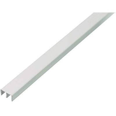Alberts 485115 Rail de guidage supérieur plastique, en blanc 1000 x 18 x 10 mm - Publicité Alberts 485115 Rail de guidage supérieur plastique, en blanc 1000 x 18 x 10 mm - Publicité