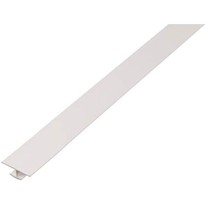 Alberts 484699 Profilé en H plastique, en blanc 1000 x 25 x 4 mm - Publicité Alberts 484699 Profilé en H plastique, en blanc 1000 x 25 x 4 mm - Publicité