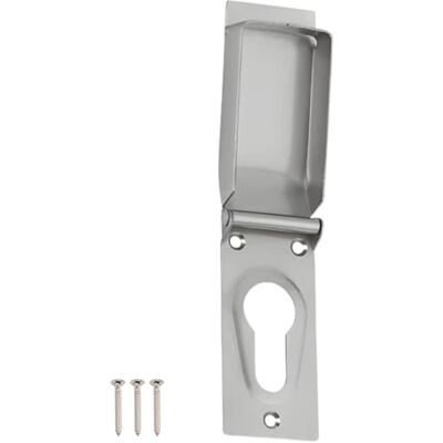 Gedotec Rosace de protection contre la pluie 2080K, inox, cache-cylindre profilé, 32,2 x 71 mm, protection météo pour portes d'entrée et portails, protection contre poussière et eau - Publicité Gedotec Rosace de protection contre la pluie 2080K, inox, cache-cylindre profilé, 32,2 x 71 mm, protection météo pour portes d'entrée et portails, protection contre poussière et eau - Publicité