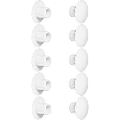 CYCLINGCOLORS - Plastic Hole Plugs Set - 5-35 mm - Blanc RAL 9010 - Plastic hole plugs - Publicité CYCLINGCOLORS - Plastic Hole Plugs Set - 5-35 mm - Blanc RAL 9010 - Plastic hole plugs - Publicité
