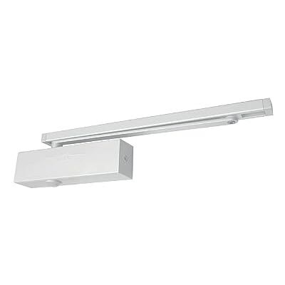 Fermeture de porte Groom 3400 - Technologie à engrenages elliptiques, bras antivandalisme - Blanc - Publicité Fermeture de porte Groom 3400 - Technologie à engrenages elliptiques, bras antivandalisme - Blanc - Publicité