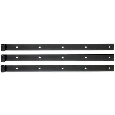 Alberts 306076 Penture en différents modèles noire gond Ø 14 mm 600 x 35 mm Set de 3 pièces - Publicité Alberts 306076 Penture en différents modèles noire gond Ø 14 mm 600 x 35 mm Set de 3 pièces - Publicité