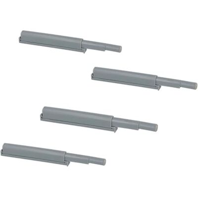 Gedotec loqueteau à pression magnétique plastique loqueteau automatique Push-to-Open ouvre-porte gris SLIM loqueteau fort ouvre-porte à pression pour portes de placard - Publicité Gedotec loqueteau à pression magnétique plastique loqueteau automatique Push-to-Open ouvre-porte gris SLIM loqueteau fort ouvre-porte à pression pour portes de placard - Publicité