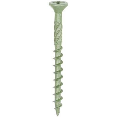 Vis à tête fraisée TIMCO vert - 4,5 x 50 - Publicité Vis à tête fraisée TIMCO vert - 4,5 x 50 - Publicité