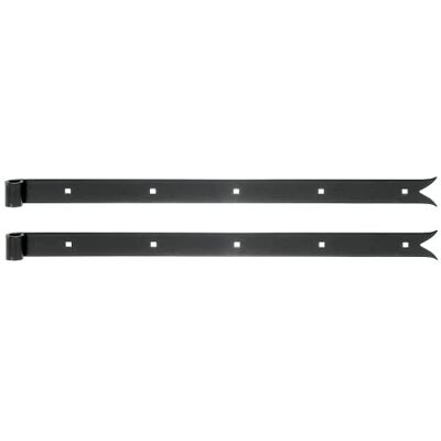 Alberts 306359 Penture en différents modèles noire gond Ø 14 mm 600 x 35 mm Set de 2 pièces - Publicité Alberts 306359 Penture en différents modèles noire gond Ø 14 mm 600 x 35 mm Set de 2 pièces - Publicité