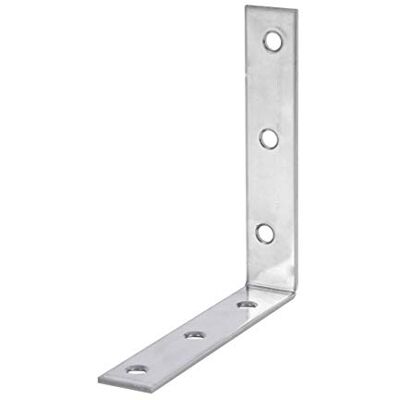 Alberts 851866 Équerre de chaise acier inoxydable 100 x 100 x 19 mm kit de 25 - Publicité Alberts 851866 Équerre de chaise acier inoxydable 100 x 100 x 19 mm kit de 25 - Publicité