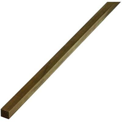 Alberts 471019 Barre carrée laiton 1000 x 6 x 6 mm - Publicité Alberts 471019 Barre carrée laiton 1000 x 6 x 6 mm - Publicité