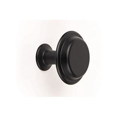 Gedotec Boutons de meuble design Noir mat Style vintage 1 pièce Poignée d'armoire antique Pays Aspect usé mat Diamètre : 40 mm Bouton de meuble rond avec vis M4 x 25 - Publicité Gedotec Boutons de meuble design Noir mat Style vintage 1 pièce Poignée d'armoire antique Pays Aspect usé mat Diamètre : 40 mm Bouton de meuble rond avec vis M4 x 25 - Publicité