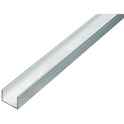 Alberts - BA-Profil U-Form - Aluminium naturel - 1 m - Profil métallique - Publicité Alberts - BA-Profil U-Form - Aluminium naturel - 1 m - Profil métallique - Publicité