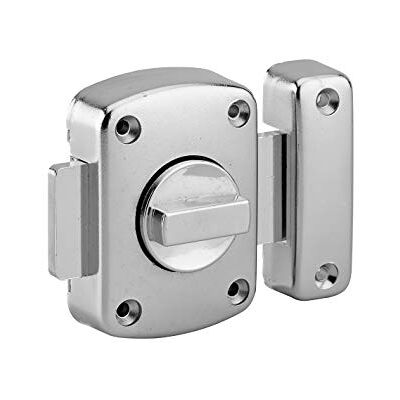 THIRARD Verrou à bouton Alouette pour porte intérieure, 50mm, acier, époxy argent - Publicité THIRARD Verrou à bouton Alouette pour porte intérieure, 50mm, acier, époxy argent - Publicité