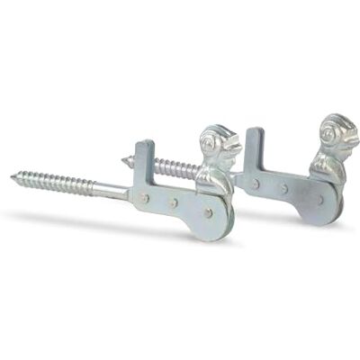 Alberts 314736 Arrêt de volet tête bergère, à visser passivé 115 mm Set de 2 pièces - Publicité Alberts 314736 Arrêt de volet tête bergère, à visser passivé 115 mm Set de 2 pièces - Publicité