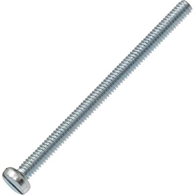 AERZETIX C60099 Lot de 10 Vis à métaux à tête cylindrique M2x30 mm à empreinte fendue S boulon d'assemblage DIN 84 dureté 4.8 en acier zingué couleur argent - Publicité AERZETIX C60099 Lot de 10 Vis à métaux à tête cylindrique M2x30 mm à empreinte fendue S boulon d'assemblage DIN 84 dureté 4.8 en acier zingué couleur argent - Publicité