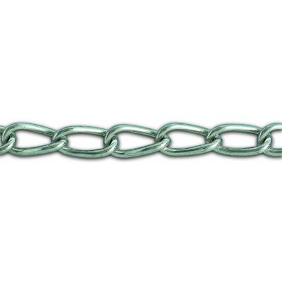 Chapuis , Chaîne soudée torse, Acier zingué, Charge de travail indicative 24 kg, Diam. 2 mm, Longueur 2,5 m, Suspension, Décoration, Rotation Facilitée, Bonne Résistance À La Corrosion, Longévité - Publicité Chapuis , Chaîne soudée torse, Acier zingué, Charge de travail indicative 24 kg, Diam. 2 mm, Longueur 2,5 m, Suspension, Décoration, Rotation Facilitée, Bonne Résistance À La Corrosion, Longévité - Publicité
