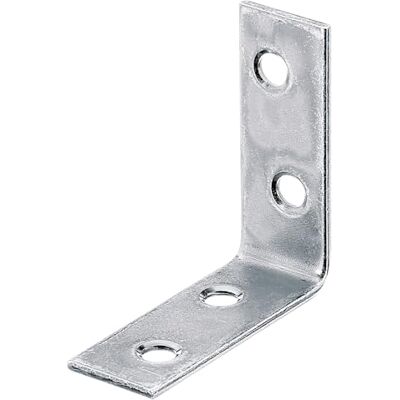 Alberts 848552 Équerre de chaise galvanisé Sendzimir 40 x 40 x 15 mm kit de 120 - Publicité Alberts 848552 Équerre de chaise galvanisé Sendzimir 40 x 40 x 15 mm kit de 120 - Publicité