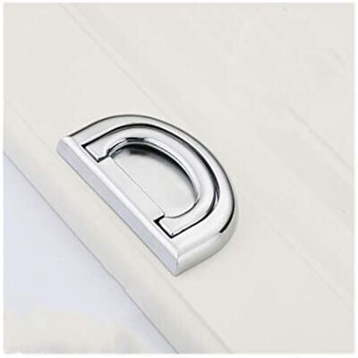 MKLHAVB Poignée de porte en laiton Simple moderne caché poignée D Type Design heurtoir Jane européennes Poignées Anneau d'armoires de cuisine tiroirs Meubles Articles de fer (Color : Chrome) - Publicité MKLHAVB Poignée de porte en laiton Simple moderne caché poignée D Type Design heurtoir Jane européennes Poignées Anneau d'armoires de cuisine tiroirs Meubles Articles de fer (Color : Chrome) - Publicité