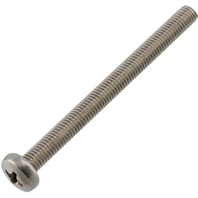AERZETIX C59790 Lot de 10 Vis à métaux à tête cylindrique M5x60 mm à empreinte PH2 boulon d'assemblage DIN 7985 en acier inoxydable A2 couleur argent - Publicité AERZETIX C59790 Lot de 10 Vis à métaux à tête cylindrique M5x60 mm à empreinte PH2 boulon d'assemblage DIN 7985 en acier inoxydable A2 couleur argent - Publicité