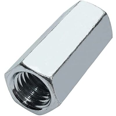 AERZETIX C58233 Lot de 10 Écrous de jonction hexagonaux allongés M10x30 mm écrou de rallonge prolongateur à filetage métrique en acier zingué - Publicité AERZETIX C58233 Lot de 10 Écrous de jonction hexagonaux allongés M10x30 mm écrou de rallonge prolongateur à filetage métrique en acier zingué - Publicité