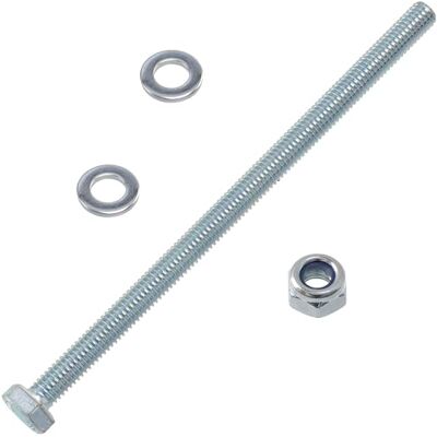 AERZETIX Kit de 10 boulons M6x110 mm à tête hexagonale + 20 rondelles + 10 écrous autobloquants hexagonaux M6 pour assemblage bricolage et fixation légère en acier - Publicité AERZETIX Kit de 10 boulons M6x110 mm à tête hexagonale + 20 rondelles + 10 écrous autobloquants hexagonaux M6 pour assemblage bricolage et fixation légère en acier - Publicité