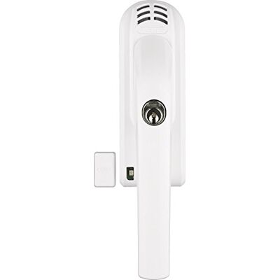 ABUS Poignée de Fenêtre Verrouillable FG300A Verrou de Fenêtre avec Cylindre Pression et Alarme, Verrouillage Différent Niveau de Sécurité 7 56802 Blanc - Publicité ABUS Poignée de Fenêtre Verrouillable FG300A Verrou de Fenêtre avec Cylindre Pression et Alarme, Verrouillage Différent Niveau de Sécurité 7 56802 Blanc - Publicité