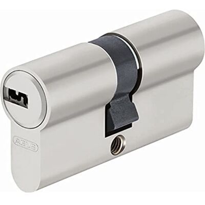 ABUS EC-SNP Cylindre débrayable pour portes extérieures/entrées d'appartement 35 x 55 Nickelé Mat - Publicité ABUS EC-SNP Cylindre débrayable pour portes extérieures/entrées d'appartement 35 x 55 Nickelé Mat - Publicité