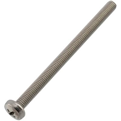 AERZETIX C59791 Lot de 5 Vis à métaux à tête cylindrique M5x70 mm à empreinte PH2 boulon d'assemblage DIN 7985 en acier inoxydable A2 couleur argent - Publicité AERZETIX C59791 Lot de 5 Vis à métaux à tête cylindrique M5x70 mm à empreinte PH2 boulon d'assemblage DIN 7985 en acier inoxydable A2 couleur argent - Publicité