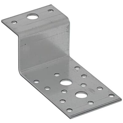 Gedotec Raccord d'angle Z métallique lourd 1 pièce de fer d'angle 85x40x30 mm Angle de type Z pour relier et renforcer Equerre de meuble angle de construction plat métal angle métal 90 degrés - Publicité Gedotec Raccord d'angle Z métallique lourd 1 pièce de fer d'angle 85x40x30 mm Angle de type Z pour relier et renforcer Equerre de meuble angle de construction plat métal angle métal 90 degrés - Publicité