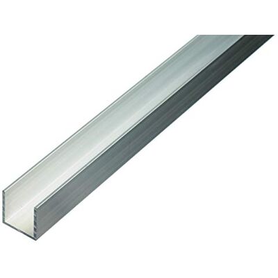 Alberts 474362 Profilé en U aluminium, naturel 1000 x 15 x 15 mm - Publicité Alberts 474362 Profilé en U aluminium, naturel 1000 x 15 x 15 mm - Publicité