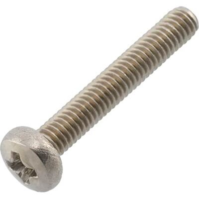 AERZETIX C59741 Lot de 20 Vis à métaux à tête cylindrique M2.5x16 mm à empreinte PH1 boulon d'assemblage DIN 7985 en acier inoxydable A2 couleur argent - Publicité AERZETIX C59741 Lot de 20 Vis à métaux à tête cylindrique M2.5x16 mm à empreinte PH1 boulon d'assemblage DIN 7985 en acier inoxydable A2 couleur argent - Publicité