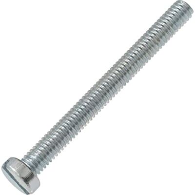 AERZETIX C60165 Lot de 50 Vis à métaux à tête cylindrique M4x40 mm à empreinte fendue S boulon d'assemblage DIN 84 dureté 4.8 en acier zingué couleur argent - Publicité AERZETIX C60165 Lot de 50 Vis à métaux à tête cylindrique M4x40 mm à empreinte fendue S boulon d'assemblage DIN 84 dureté 4.8 en acier zingué couleur argent - Publicité