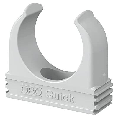 OBO Bettermann® 2149028 Lot de 50 colliers de serrage rapides M40 Gris clair - Publicité OBO Bettermann® 2149028 Lot de 50 colliers de serrage rapides M40 Gris clair - Publicité