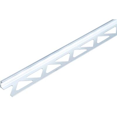 Alberts 475956 Profilé de finition pour carrelage Aluminium, anodisé couleur argent 1000 x 23,5 x 10 mm - Publicité Alberts 475956 Profilé de finition pour carrelage Aluminium, anodisé couleur argent 1000 x 23,5 x 10 mm - Publicité