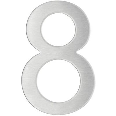 THIRARD - Targa numero 8 - acciaio inox 304 - plaque d'identification - Publicité THIRARD - Targa numero 8 - acciaio inox 304 - plaque d'identification - Publicité