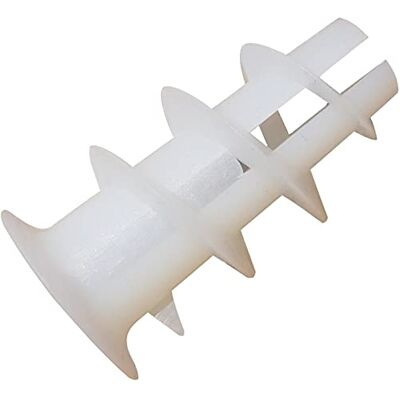 AERZETIX Lot de 100 Cheville pour Plaques de Carton-Plâtre à Visser Ø13x25mm en Nylon Fixation en Cloison Sèche C48674 - Publicité AERZETIX Lot de 100 Cheville pour Plaques de Carton-Plâtre à Visser Ø13x25mm en Nylon Fixation en Cloison Sèche C48674 - Publicité