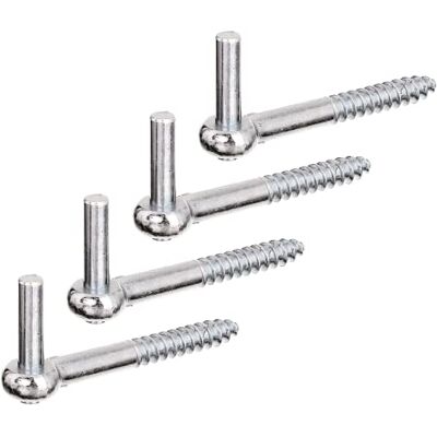 Alberts 311094 Gond à visser crochet en J, avec filetage coupé passivé cote axe Ø10 mm longueur 120 mm Set de 4 pièces - Publicité Alberts 311094 Gond à visser crochet en J, avec filetage coupé passivé cote axe Ø10 mm longueur 120 mm Set de 4 pièces - Publicité