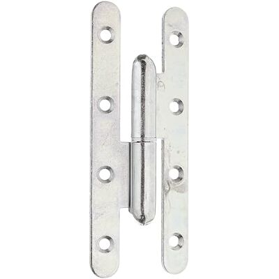 Alberts 865450 Paumelle universelle type Paris utilisable à gauche ou à droite galvanisé bleu 140 x 55 mm kit de 12 - Publicité Alberts 865450 Paumelle universelle type Paris utilisable à gauche ou à droite galvanisé bleu 140 x 55 mm kit de 12 - Publicité