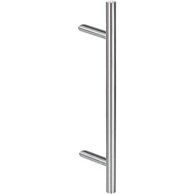 Gedotec Ferrure de porte d'entrée Ferrure de porte en acier inoxydable Poignée de poussée ronde coudée à 45 ° modèle H8010 Longueur 400 mm Espacement des trous 200 mm Tiges Ø 30 mm 1 pièce - Publicité Gedotec Ferrure de porte d'entrée Ferrure de porte en acier inoxydable Poignée de poussée ronde coudée à 45 ° modèle H8010 Longueur 400 mm Espacement des trous 200 mm Tiges Ø 30 mm 1 pièce - Publicité