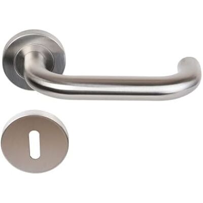 KLOSE BESSER Elsa - en U - inox 304 - rosette 53 mm - Ensemble de poignées de porte - Publicité KLOSE BESSER Elsa - en U - inox 304 - rosette 53 mm - Ensemble de poignées de porte - Publicité