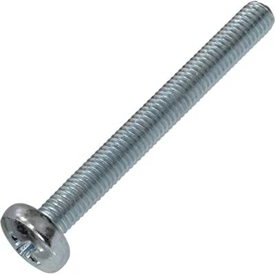 AERZETIX C59906 Lot de 20 Vis métaux à tête cylindrique M5x45 mm à empreinte PH2 boulon d'assemblage DIN 7985 dureté 4.8 en acier au carbone couleur argent - Publicité AERZETIX C59906 Lot de 20 Vis métaux à tête cylindrique M5x45 mm à empreinte PH2 boulon d'assemblage DIN 7985 dureté 4.8 en acier au carbone couleur argent - Publicité