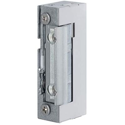 Assa Abloy eff 118E D11-6-12 V AC/DC Ouvre-porte avec mécanisme de déverrouillage mécanique avec piège à gomme - Publicité Assa Abloy eff 118E D11-6-12 V AC/DC Ouvre-porte avec mécanisme de déverrouillage mécanique avec piège à gomme - Publicité