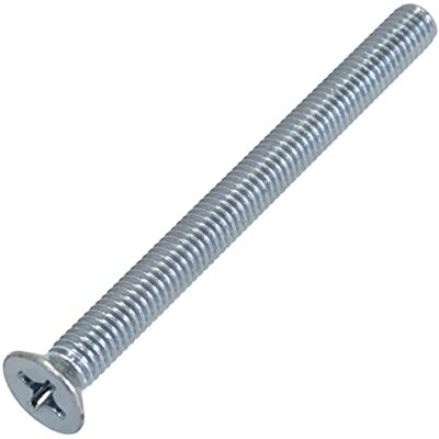 AERZETIX C58390 Lot de 20 Vis à tête fraisées M6x70 mm à empreinte PH à filetage métrique standard pour boulon d'assemblage DIN 965 en acier zingué couleur argent - Publicité AERZETIX C58390 Lot de 20 Vis à tête fraisées M6x70 mm à empreinte PH à filetage métrique standard pour boulon d'assemblage DIN 965 en acier zingué couleur argent - Publicité