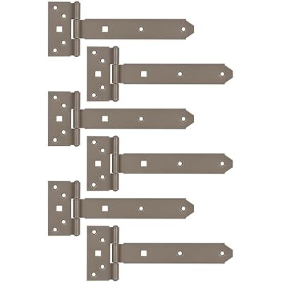 Alberts 821272 DURAVIS® Penture anglaise avec goupille rivetée en beige perle, à couche duplex RAL 1035 penture 192 x 34 mm charnière 45 x 90 mm kit de 6 - Publicité Alberts 821272 DURAVIS® Penture anglaise avec goupille rivetée en beige perle, à couche duplex RAL 1035 penture 192 x 34 mm charnière 45 x 90 mm kit de 6 - Publicité