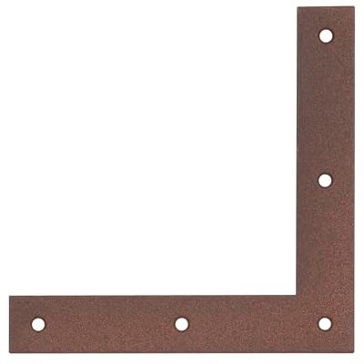 Alberts 822200 DURAVIS® Équerre d'angle couleur rouille, à couche duplex taille 120 x 120 x 20 mm kit de 40 - Publicité Alberts 822200 DURAVIS® Équerre d'angle couleur rouille, à couche duplex taille 120 x 120 x 20 mm kit de 40 - Publicité