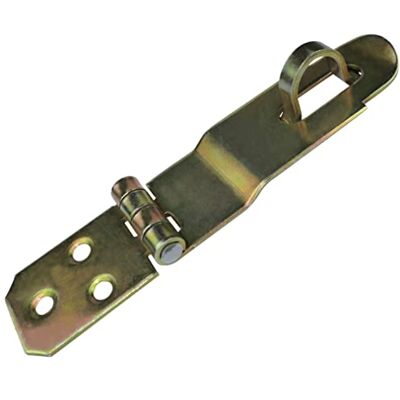 AERZETIX C58786 Charnière de verrouillage avec oeillet à cadenas 76x32x24.5x1.5 mm moraillon fermoir loquet de porte, volet, cave, grenier en acier zingué jaune fermeture de coffret caisse - Publicité AERZETIX C58786 Charnière de verrouillage avec oeillet à cadenas 76x32x24.5x1.5 mm moraillon fermoir loquet de porte, volet, cave, grenier en acier zingué jaune fermeture de coffret caisse - Publicité